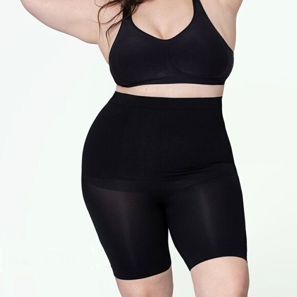 Empetua High-Waisted Shaper Short Black Size XL-XXL - Picture 1 of 12